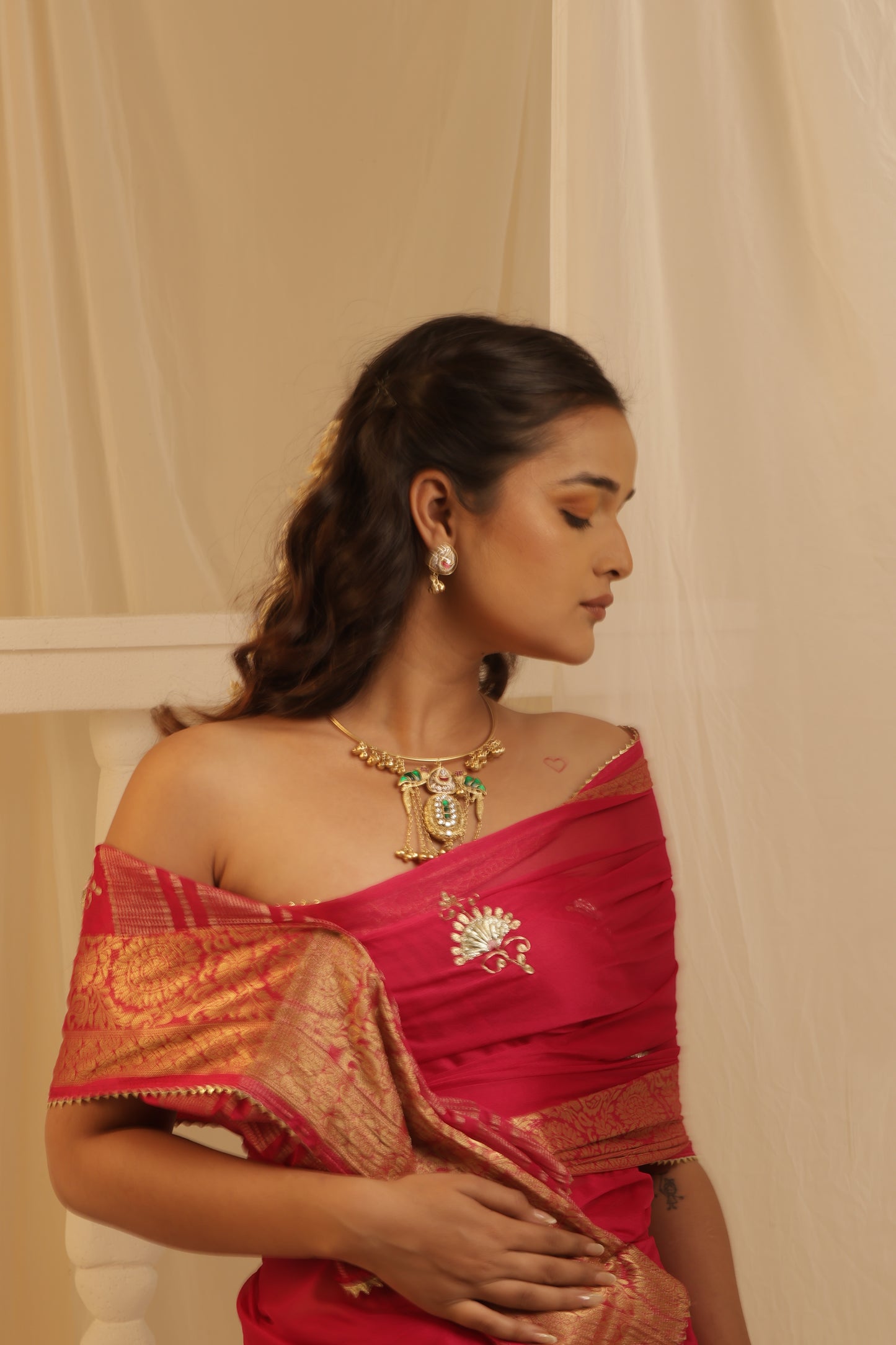 Pankhika Hasli Necklace