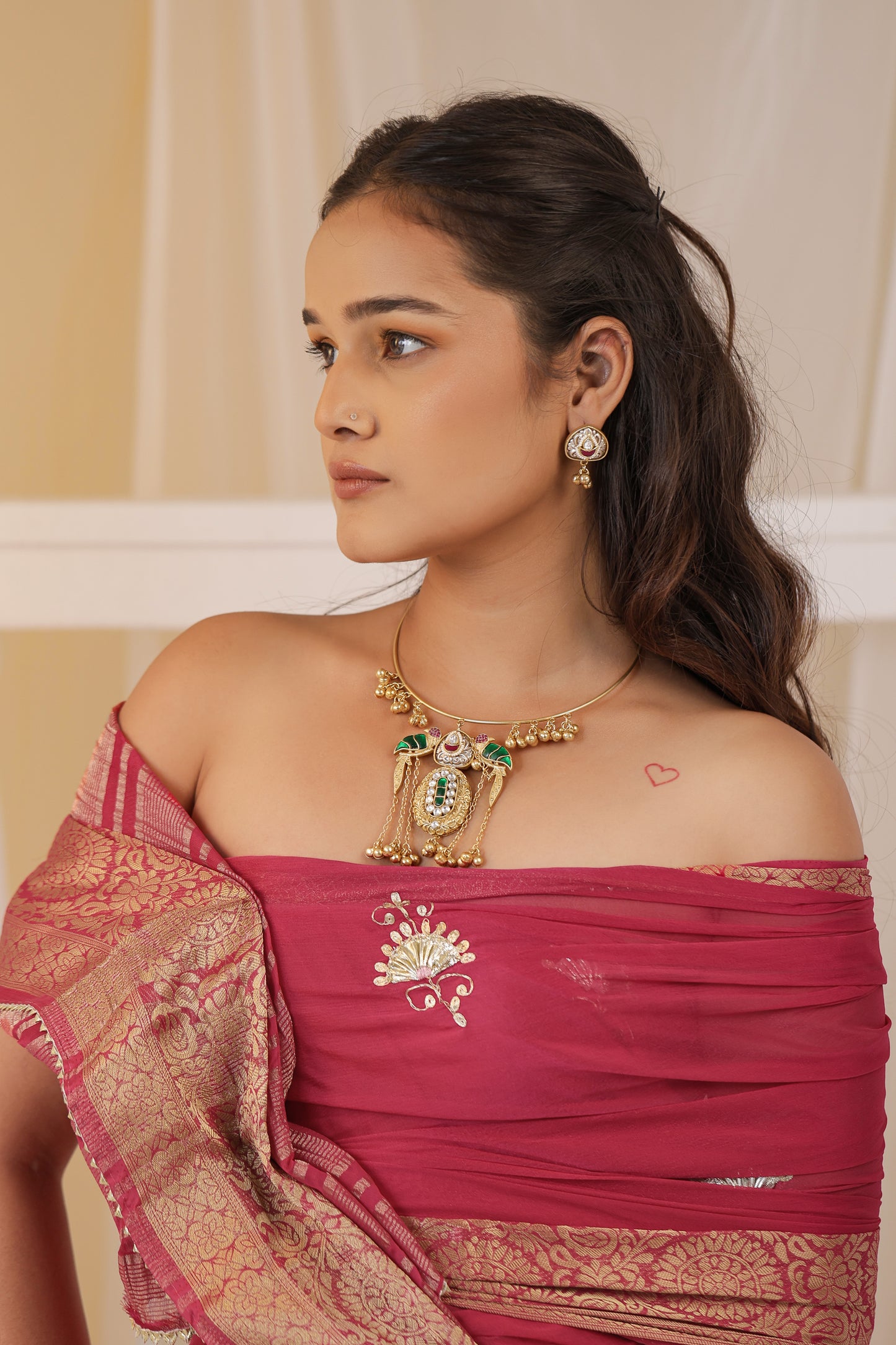Pankhika Hasli Necklace