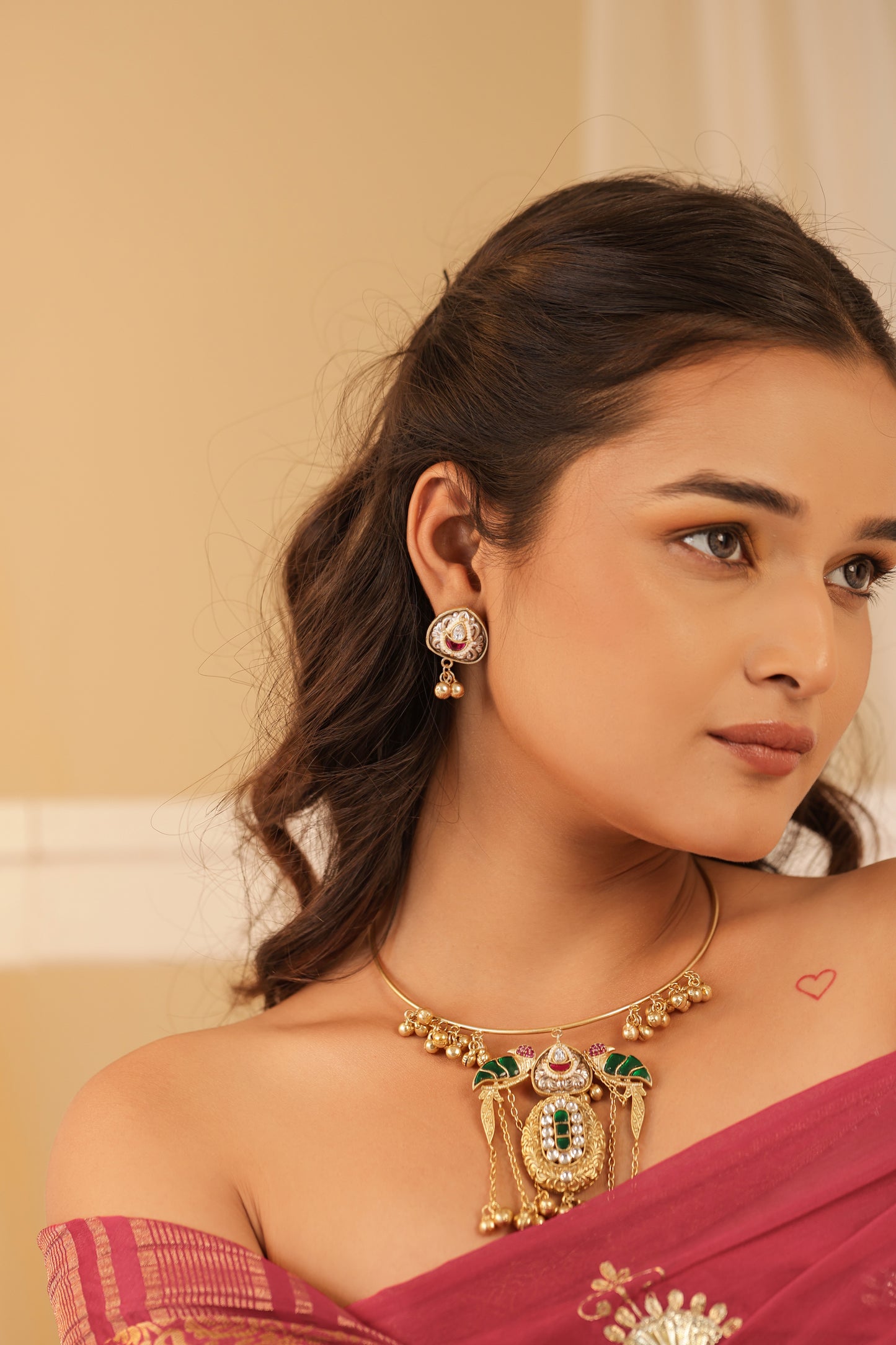 Pankhika Hasli Necklace