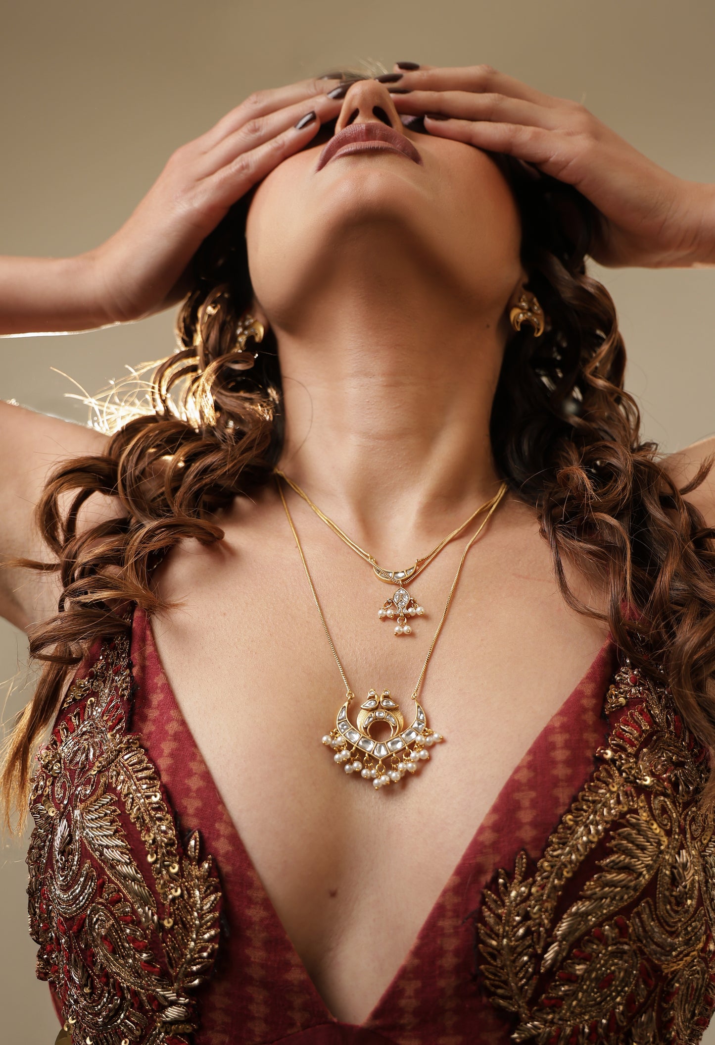 Qamar Cascade 3 layer Set