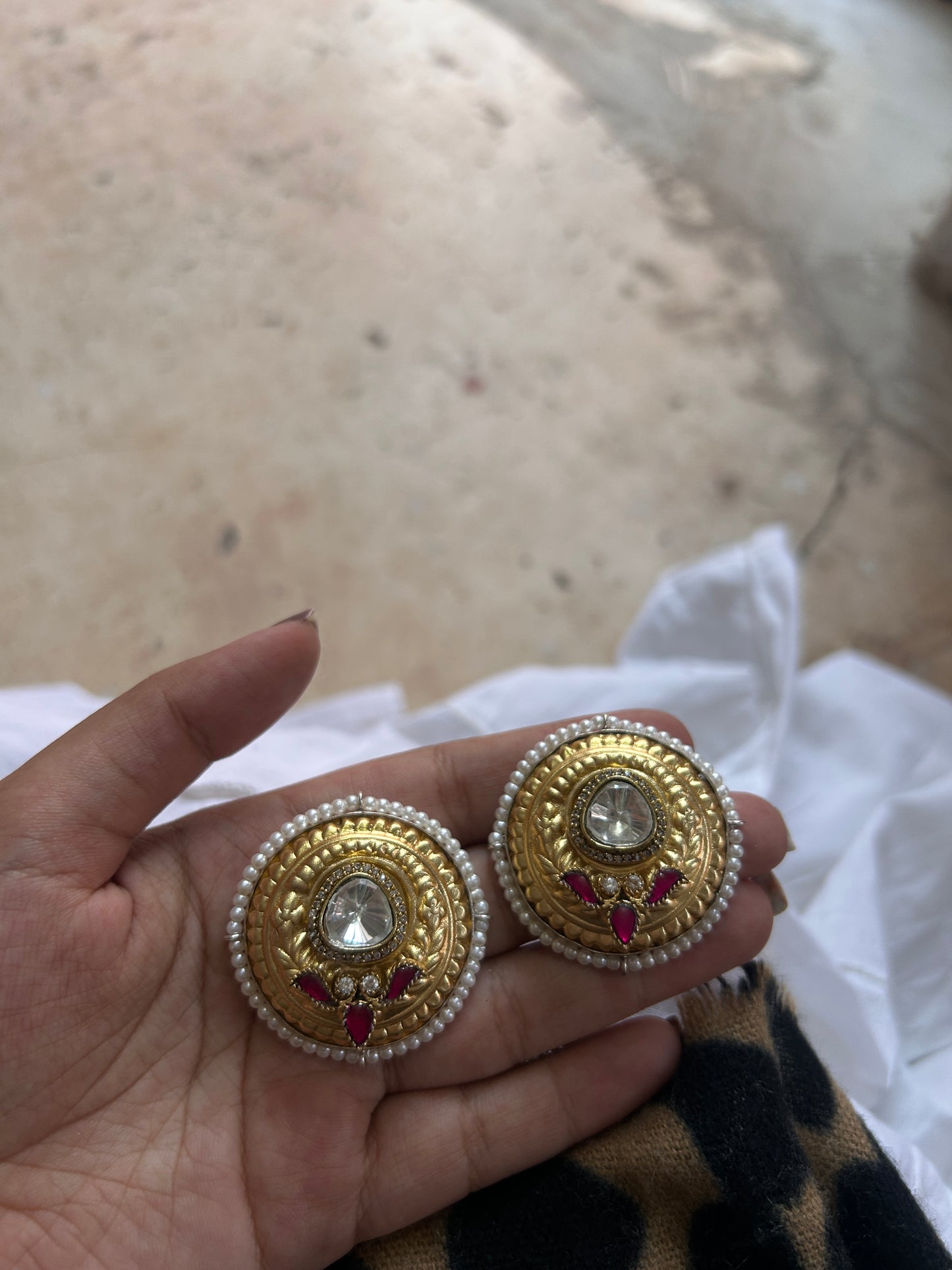 Noor Chakra Stud Earrings