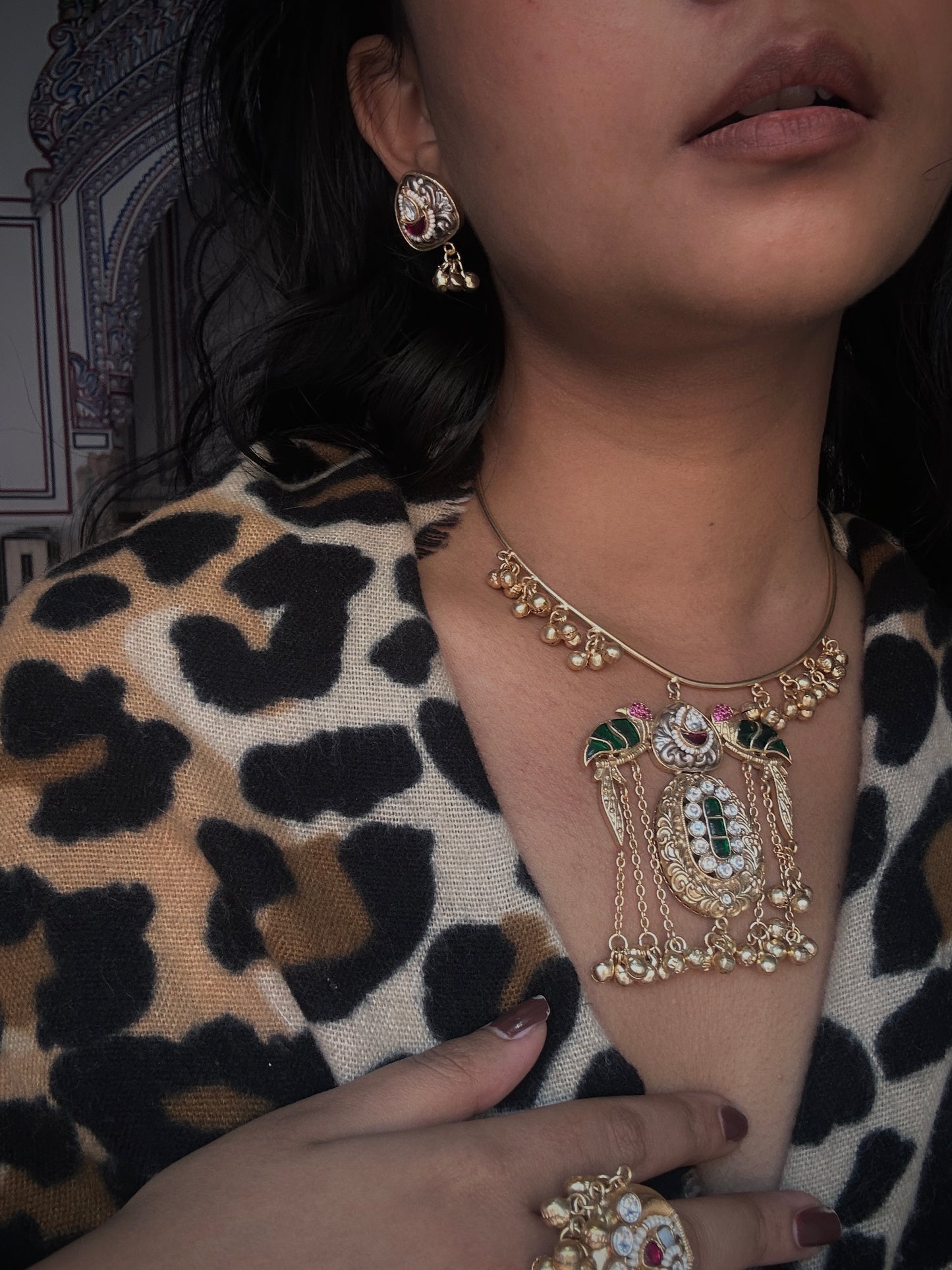 Pankhika Hasli Necklace