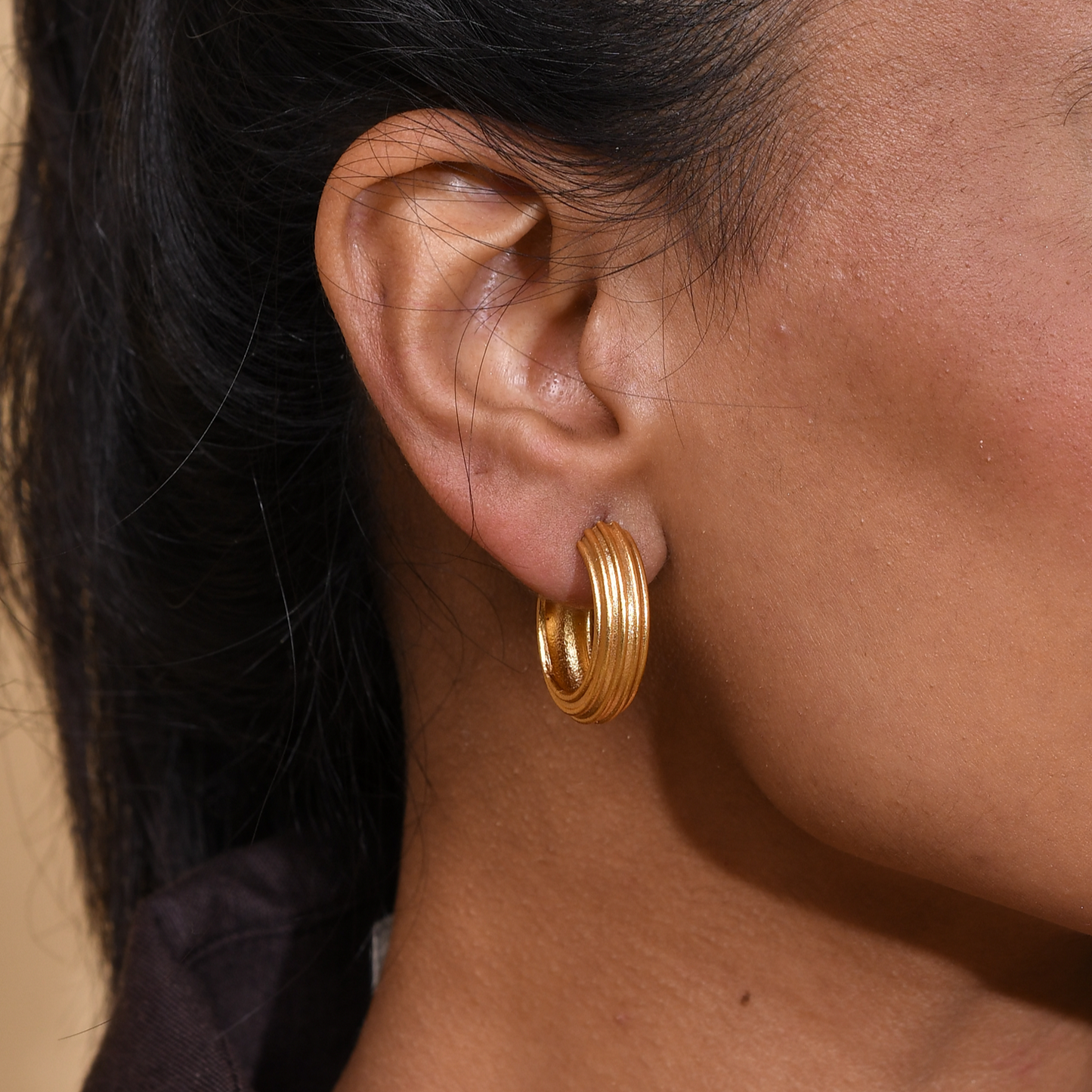 Gold Hoop Earrings