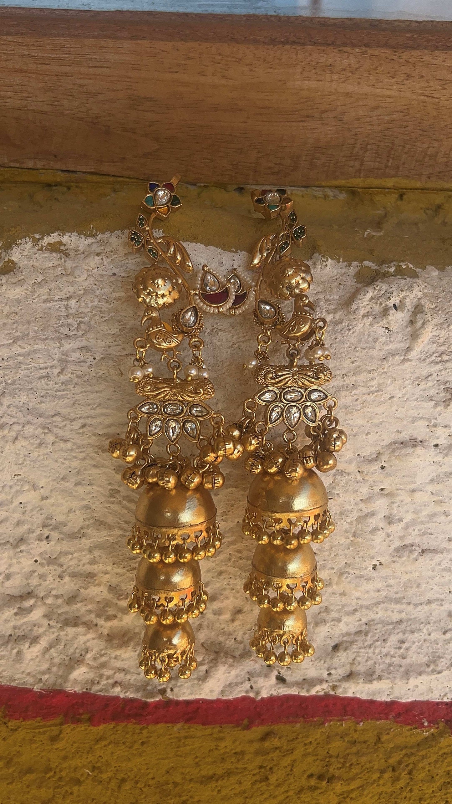 Madurima Jhumka Earrings