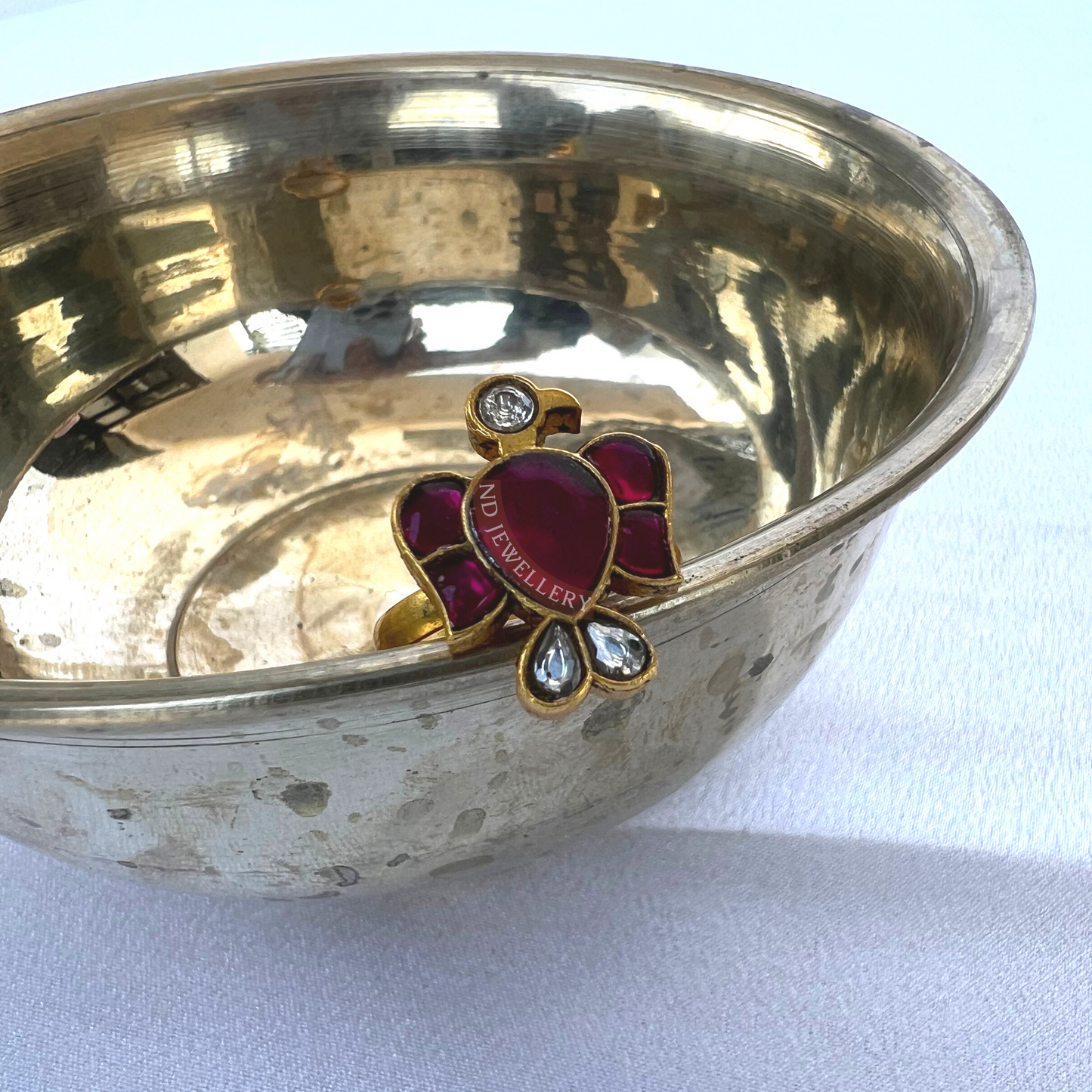 Little Birdie Kundan Ring