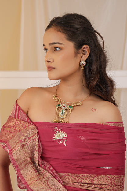 Pankhika Hasli Necklace