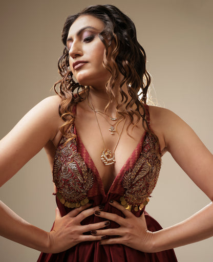 Qamar Cascade 3 layer Set