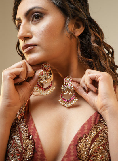 Gulnaar Pearl Earrings