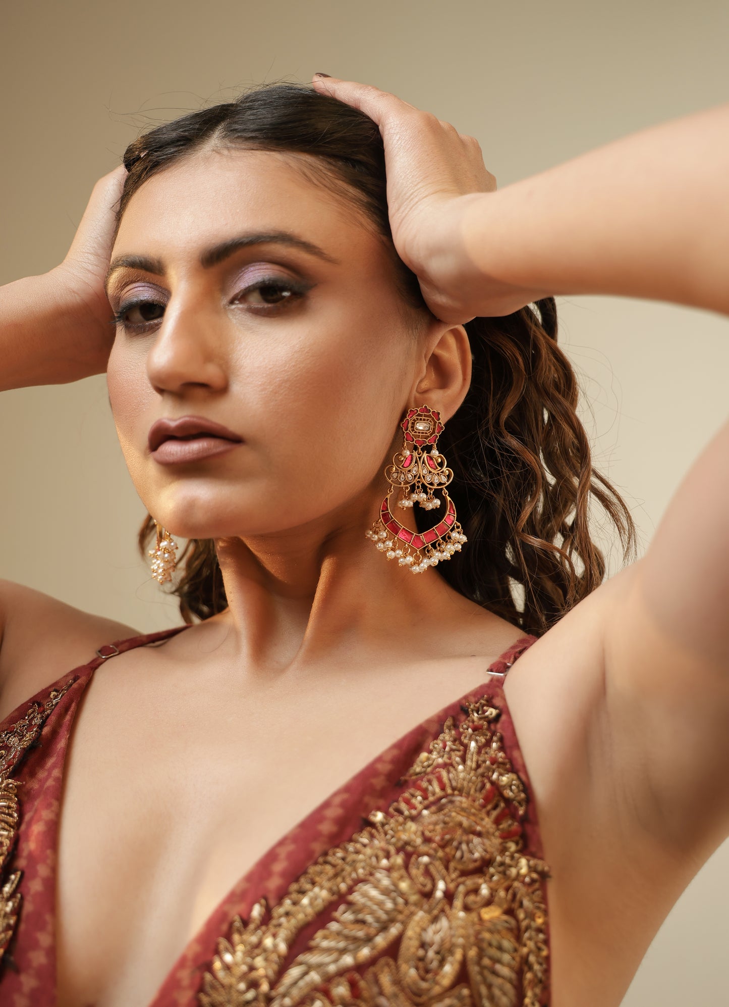 Gulnaar Pearl Earrings