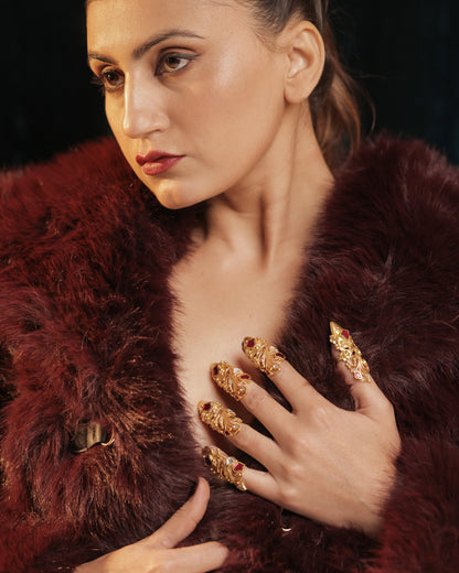 Gilded Empress Fingernails Nails