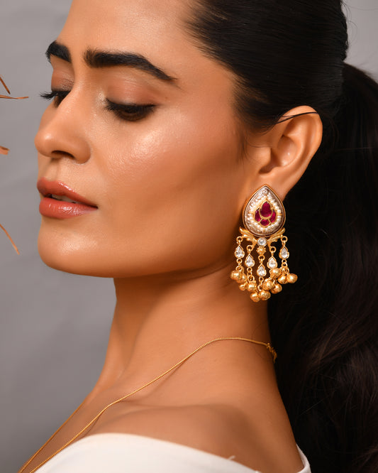 Noorani Jhumka Earrings