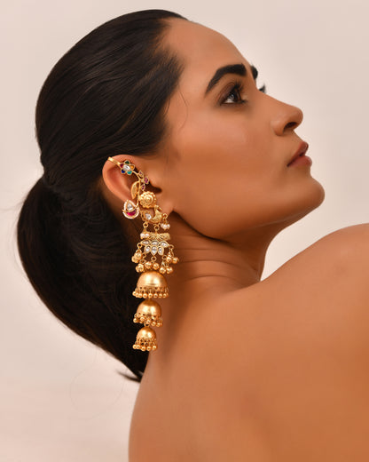 Madurima Jhumka Earrings