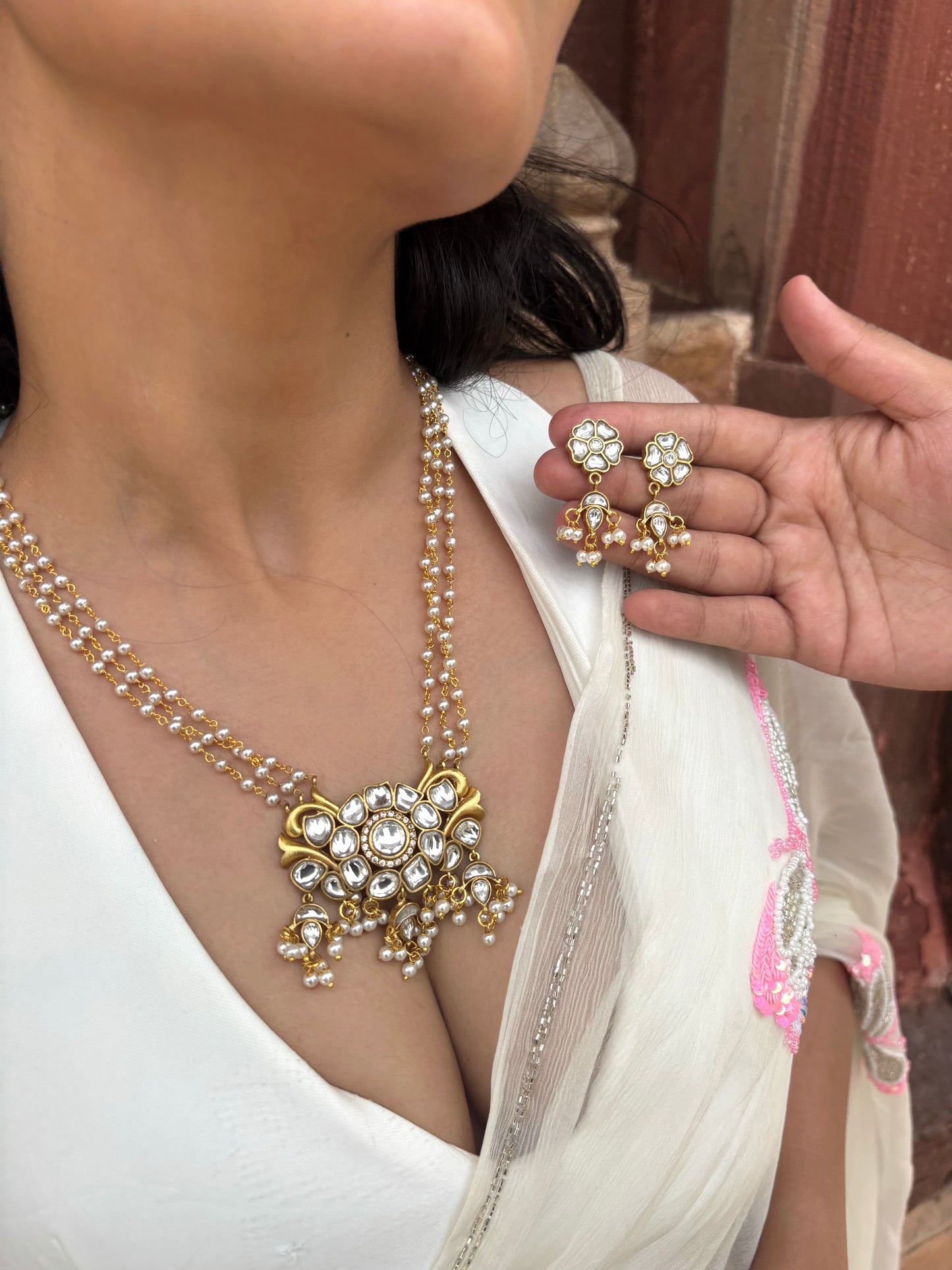 Angeela Kundan Necklace