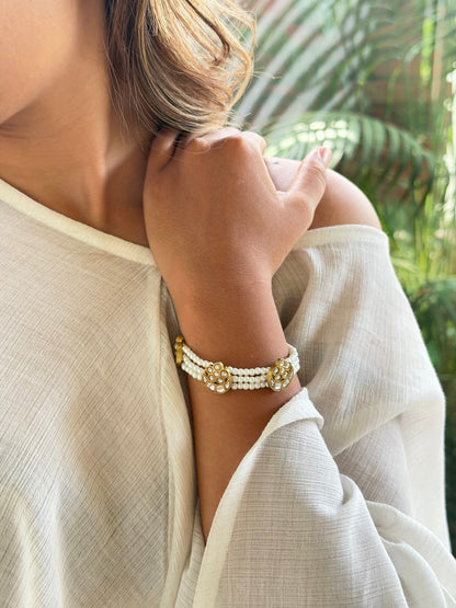 Rosy Pearl Bracelet