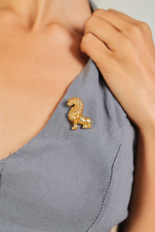 Regal Panther Brooch