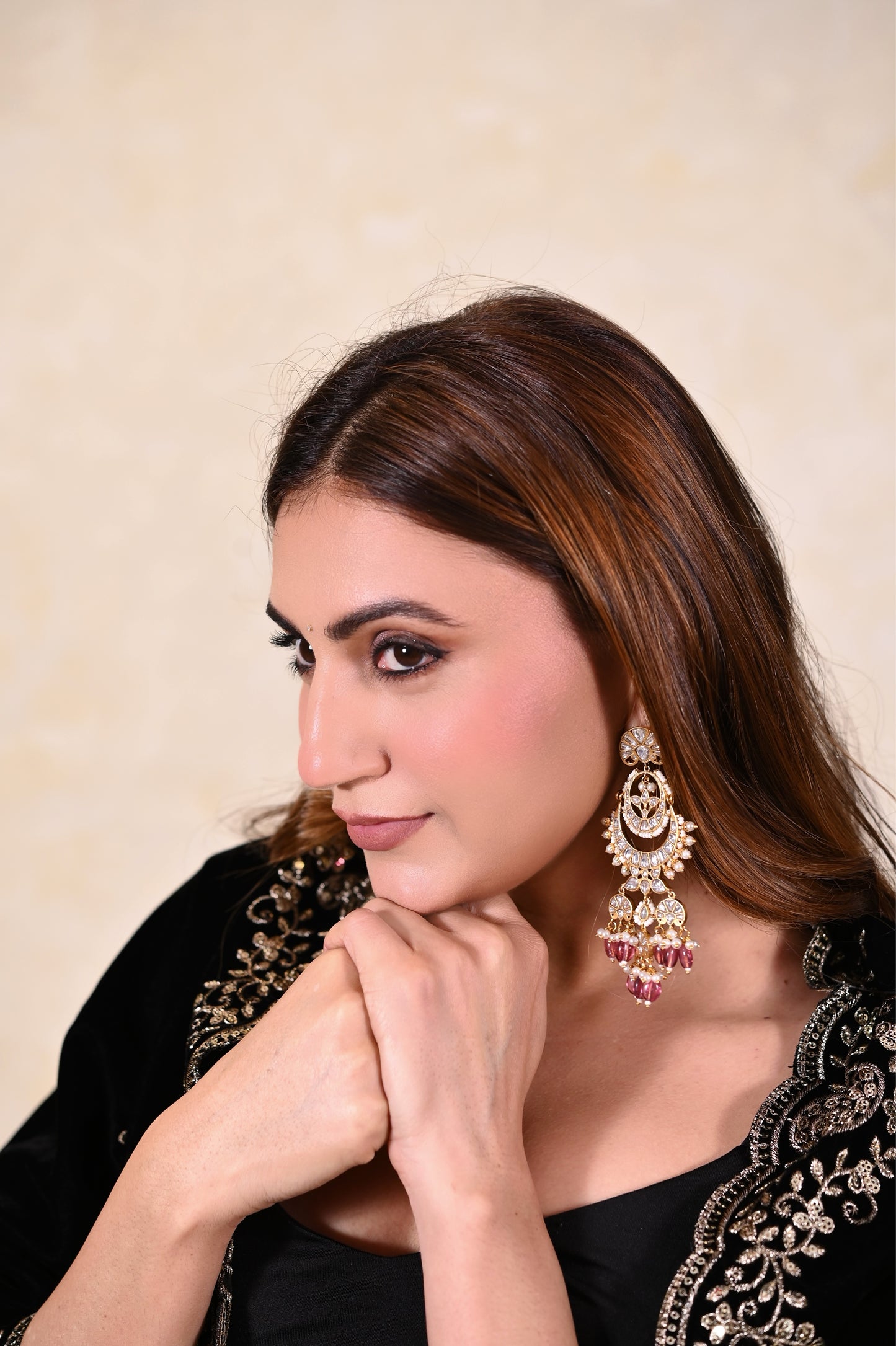 Zyvra Chand Earrings