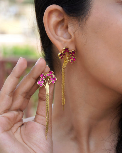 Aeryn Drop Earrings  ( 2 colors)
