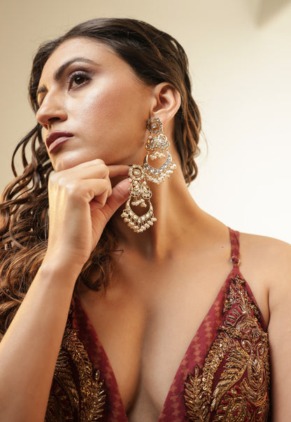 Gulnaar Pearl Earrings