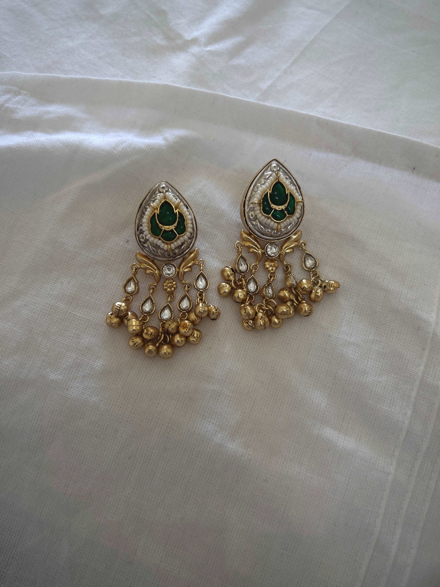 Noorani Jhumka Earrings