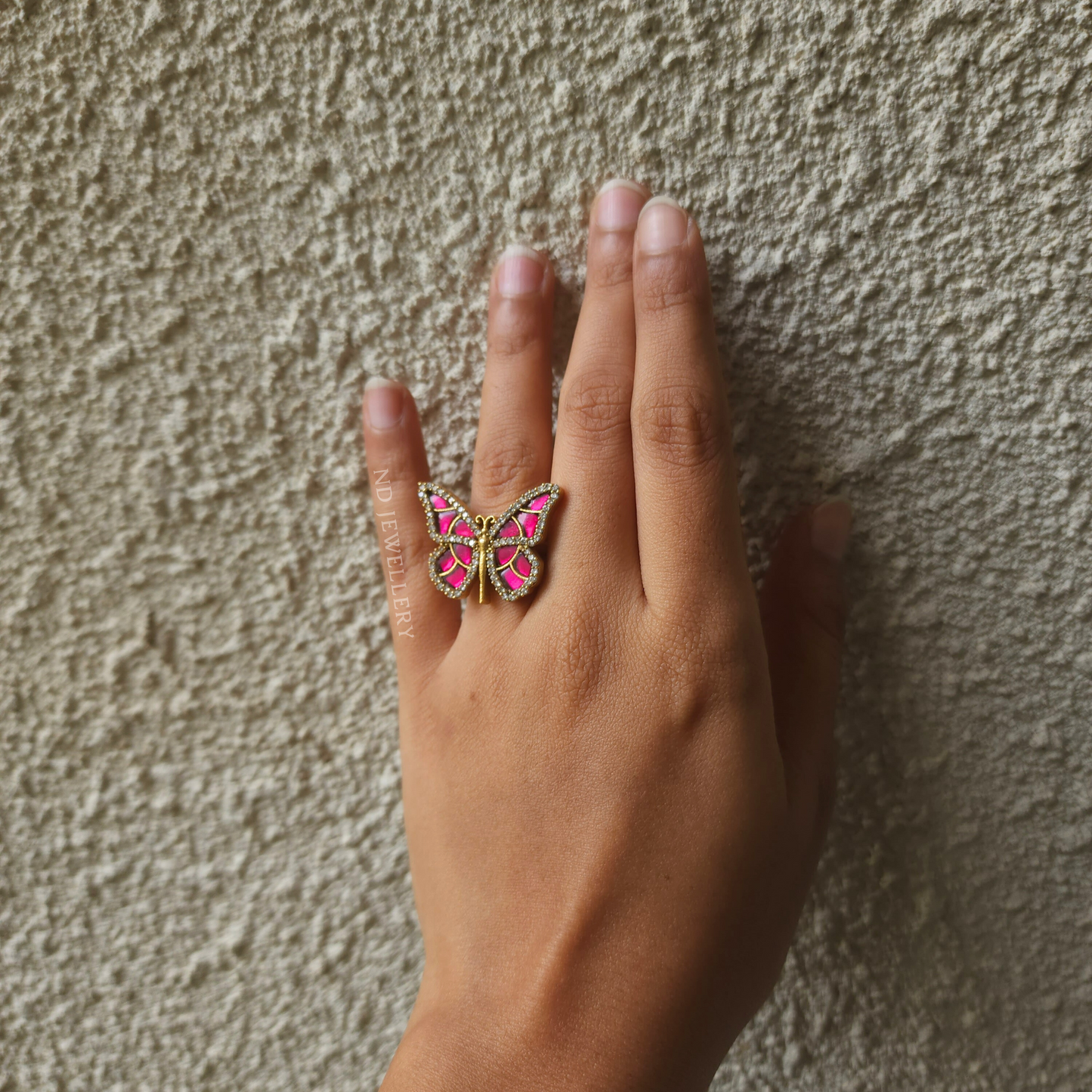 Social Butterfly Ring