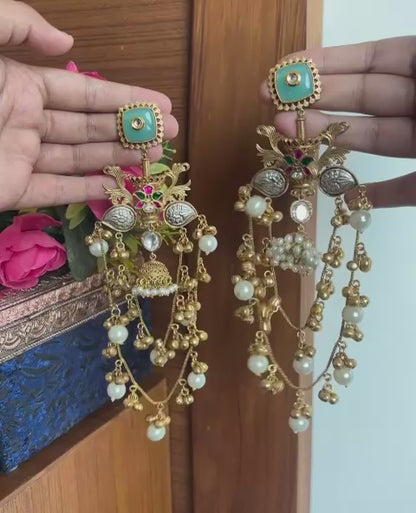 Ira Royal Kundan Earrings