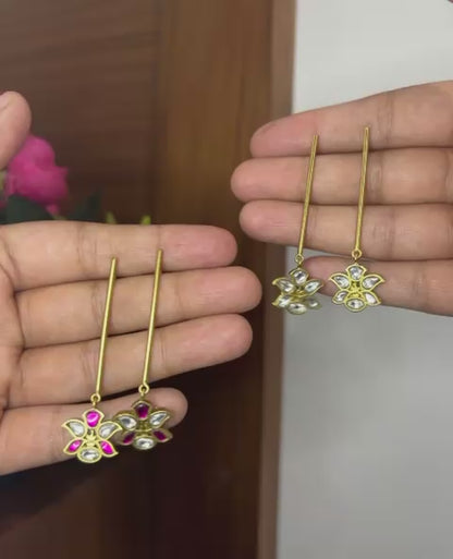 Lily Drop Earrings ( 2 colors )