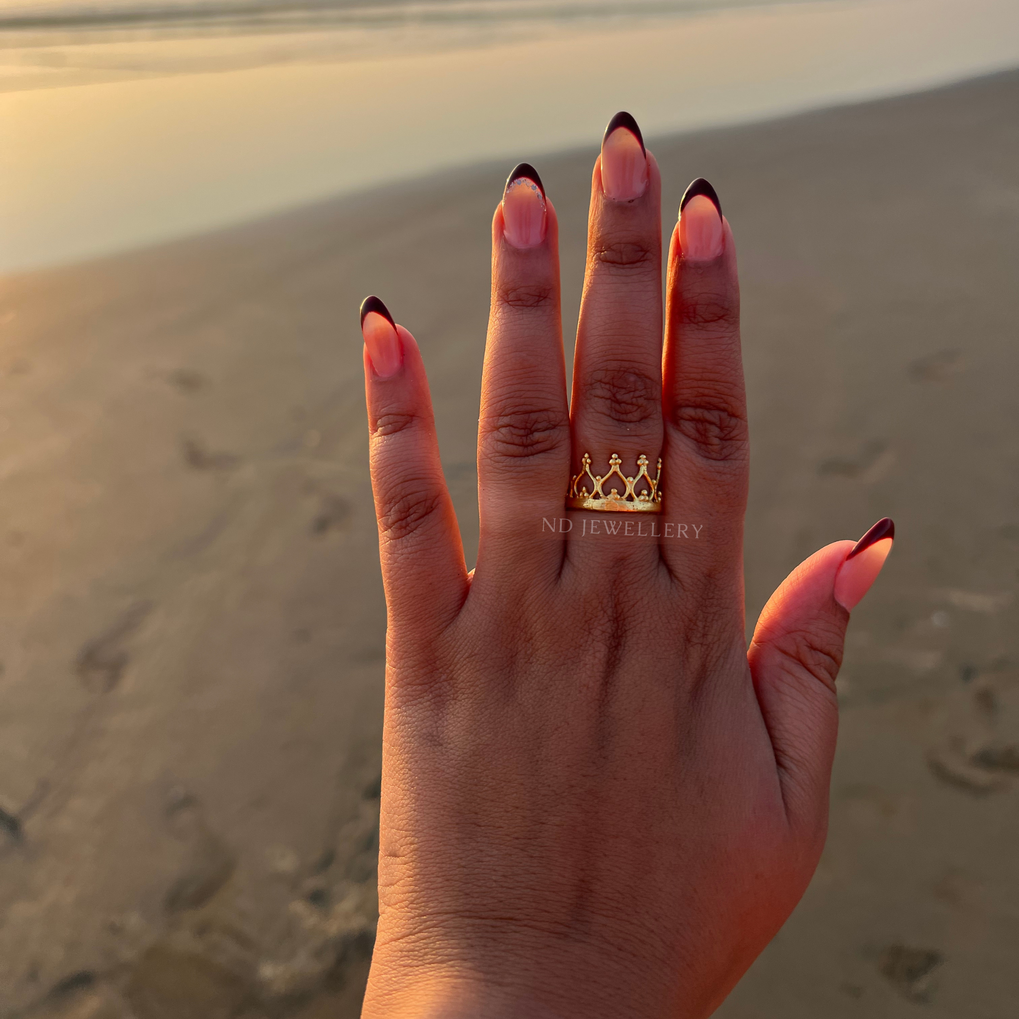 Blowin New Crown Rings, Her King His Queen Rings, His Her Gold Color  Stainless Steel Ring for Valentines Day, Wedding Anniversary Rings :  Amazon.se: Fashion